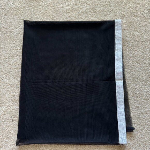 [LIKE NEW] Indian Pakistani Anarkali Gown Salwar Ethnic Suit Black Silver Small - Picture 12 of 12